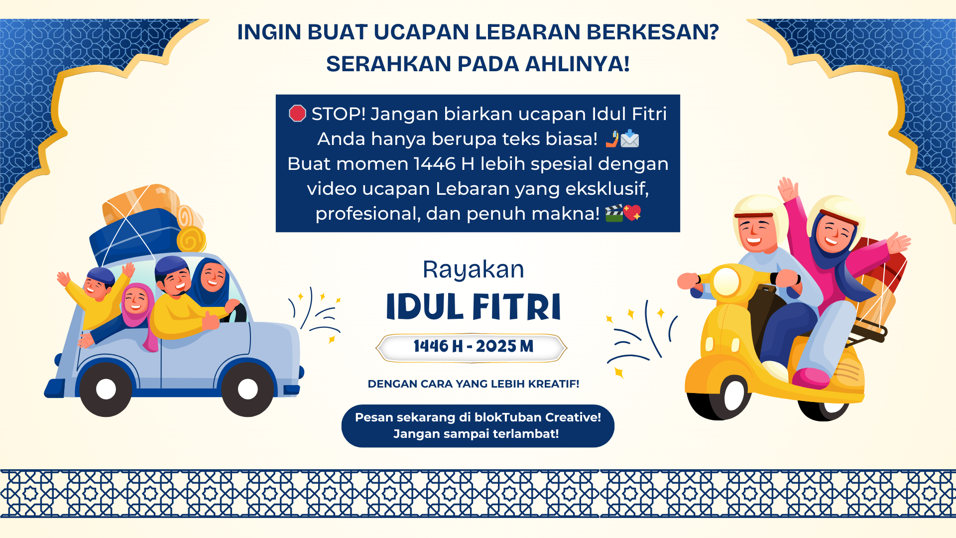 Tanpa Video Ucapan, Momen Lebaran 2025 Anda Kurang Berkesan!