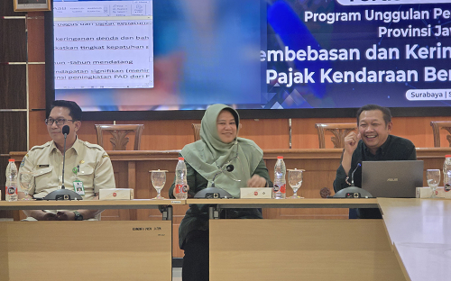 Dukung Program Nasional, Pemutihan Pajak Jatim Sentuh 878 Ribu Obyek Pajak