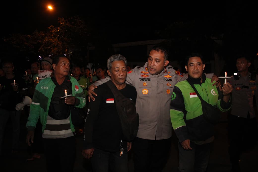 Puji Solidaritas Ojol, Kapolres Tuban Beri Warning Soal Penumpang Gelap