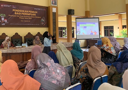 KPI Cabang Tuban Gelar Pendidikan Pemilih Bagi Perempuan