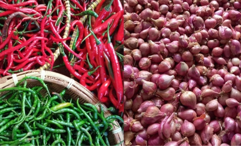 Pantauan Harga Bahan Pokok di Tuban, Cabai dan Bawang Alami Kenaikan