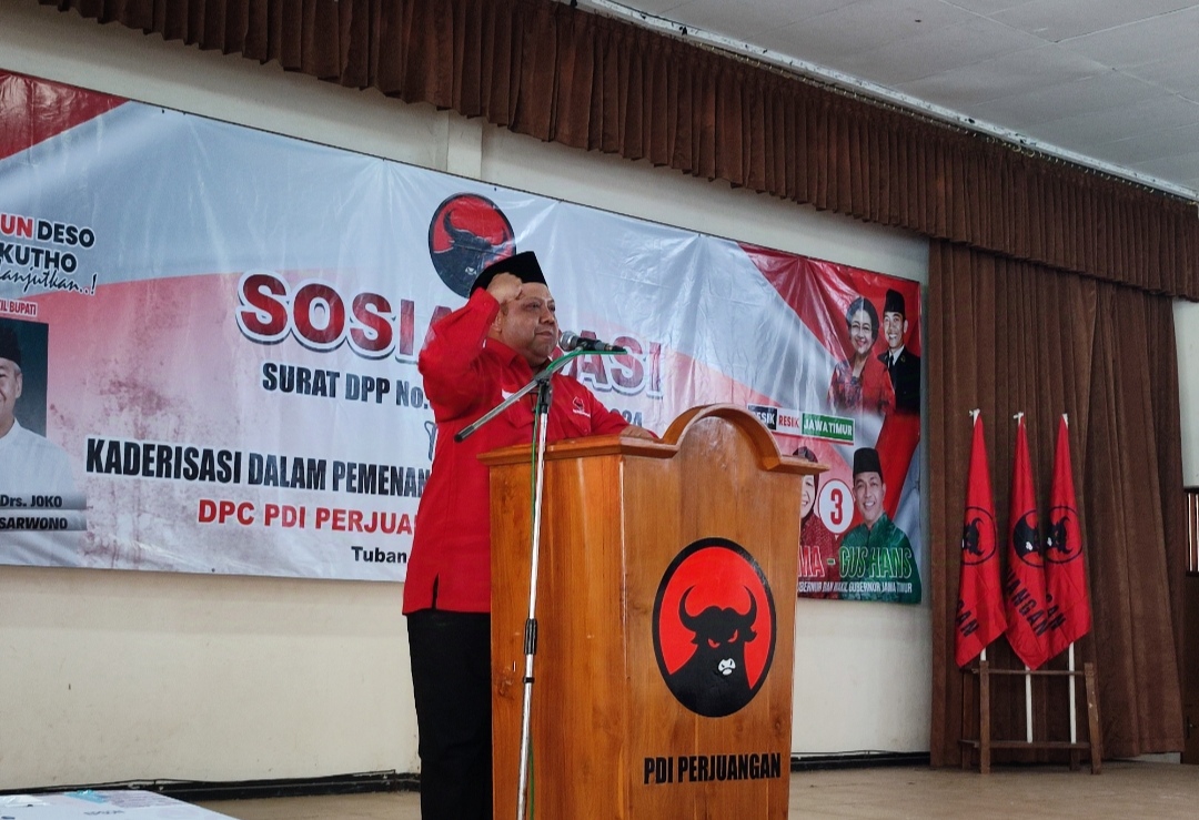 Konsolidasi Internal Pemenangan Pilkada dan Pendalaman Saksi PDIP Tuban