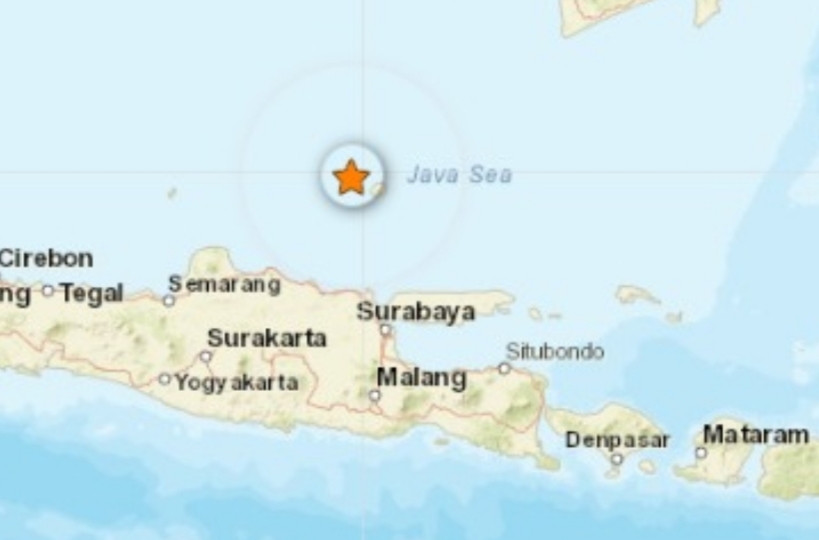 Gempa Magnitudo 3,1 Guncang Timur Laut Tuban