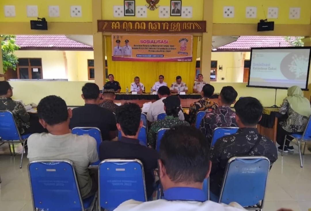 Pemkab Tuban-Bareng Bea Cukai Gencarkan Sosialisasi Cukai, Targetkan Rokok Ilegal Lenyap!