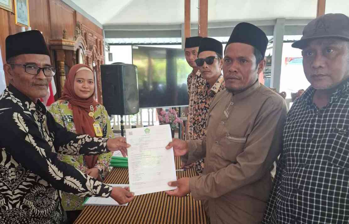 Desa Rayung Resmikan 12 Bidang Wakaf Baru, Total 23 Bidang Jadi yang Terbanyak di Kecamatan Senori