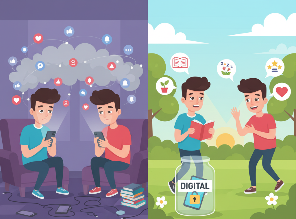 Anak Muda Jenuh Dunia Maya, Digital Detox Mulai Jadi Pilihan