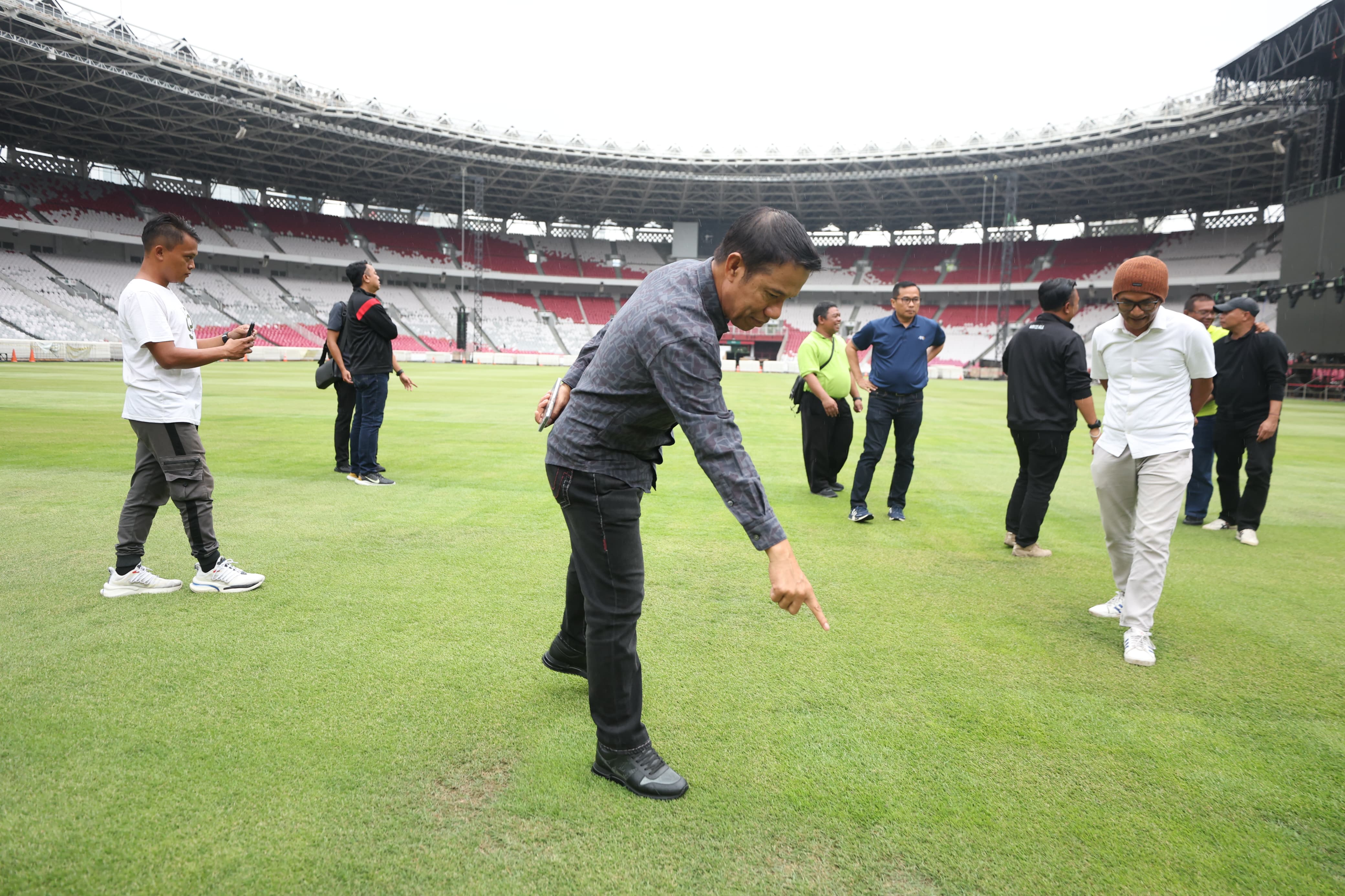 Kondisi Rumput GBK Jauh Lebih Baik Menurut Sekjen PSSI